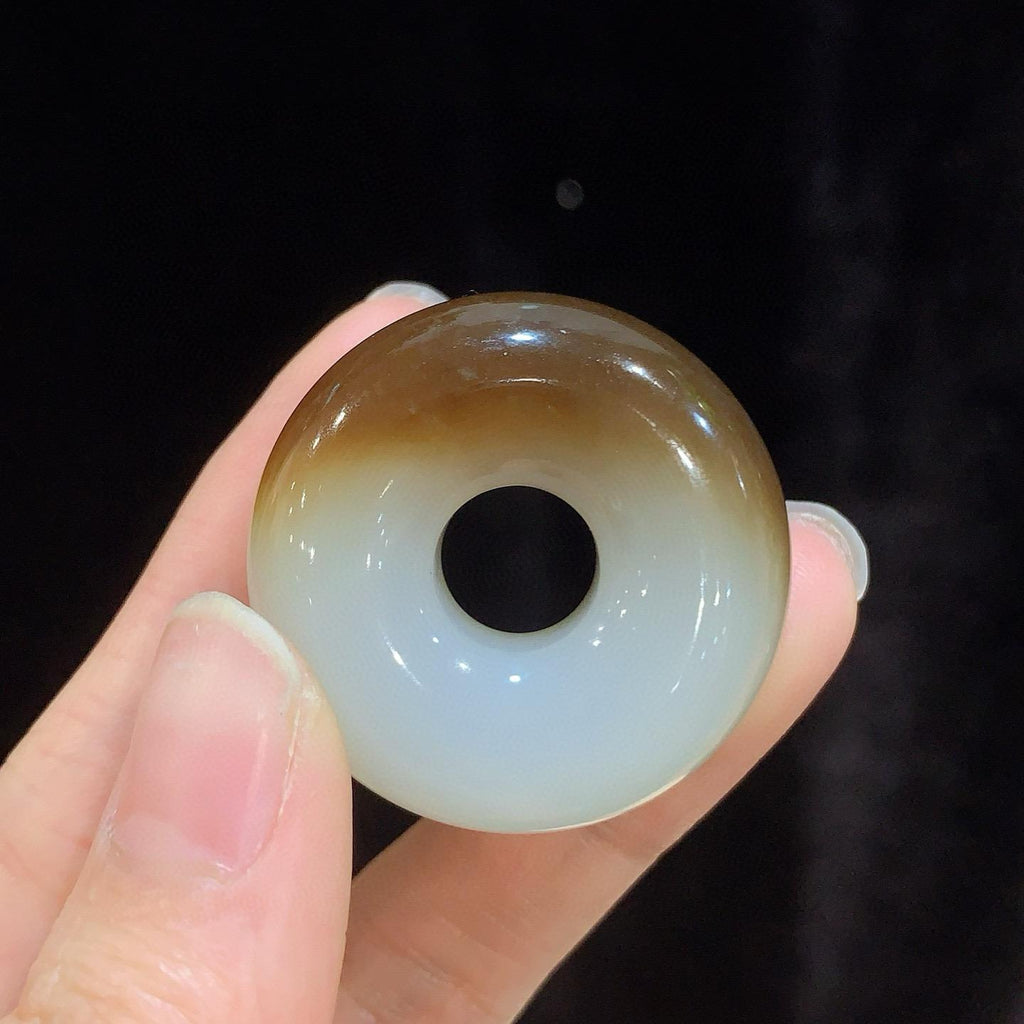 和田玉羊脂白玉平安扣90880884（24.8g）