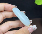 新疆和田玉且末糖白羊脂玉佛公（30.5g）