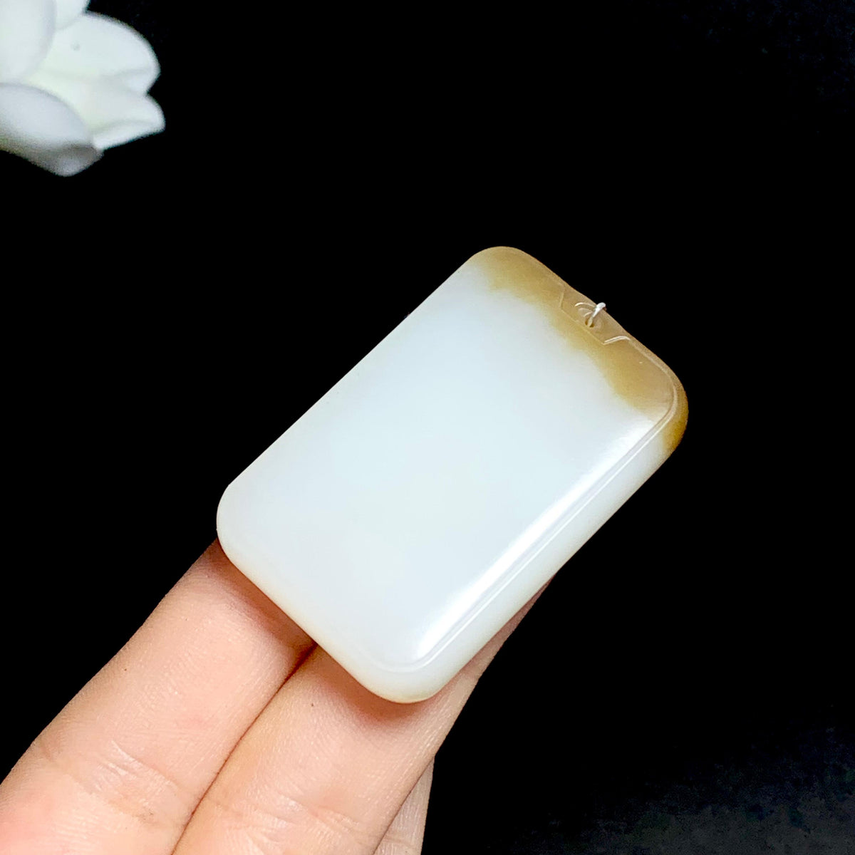 和田山料糖白玉无事牌（35.5g）
