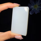 秒杀和田玉白玉平安无事牌（75.6g）