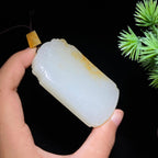 和田玉籽料无事牌（84.9g）