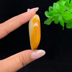和田玉黄沁皮籽料挂件（38.2g）
