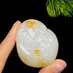 和田玉籽料观音（49.4g）