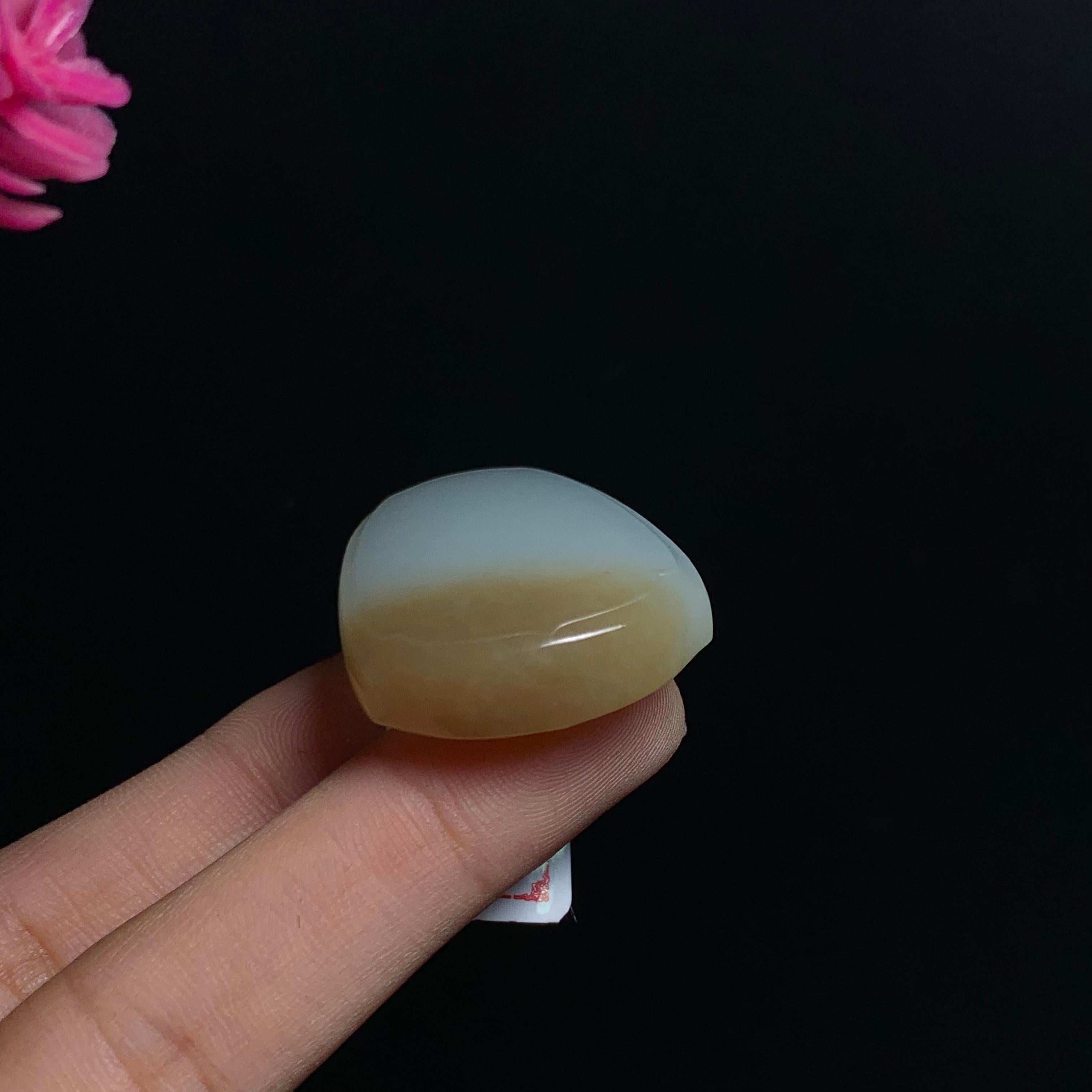 和田山料糖白玉无事牌（20.9g）