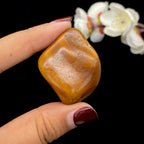 和田玉黄沁皮籽料原石（30.3g）