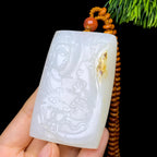 和田玉籽料观音（64.4g）