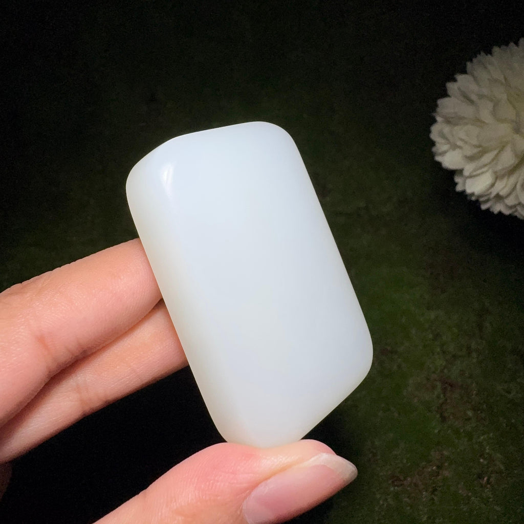 和田玉白玉平安无事牌（71.2g）