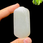 和田玉籽料无事牌（43.3g）