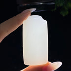 和田玉白玉无事牌（38.7g）