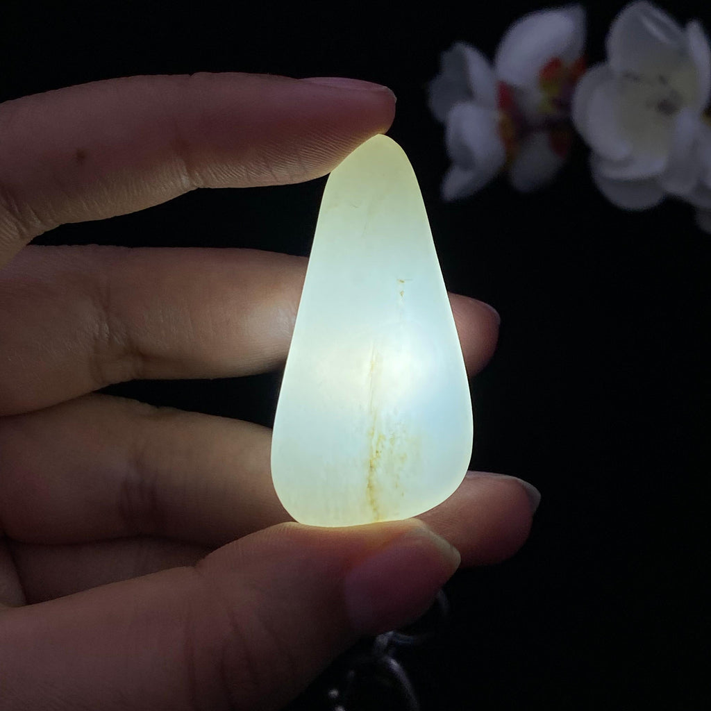 和田玉白玉籽料挂件（16.9g）