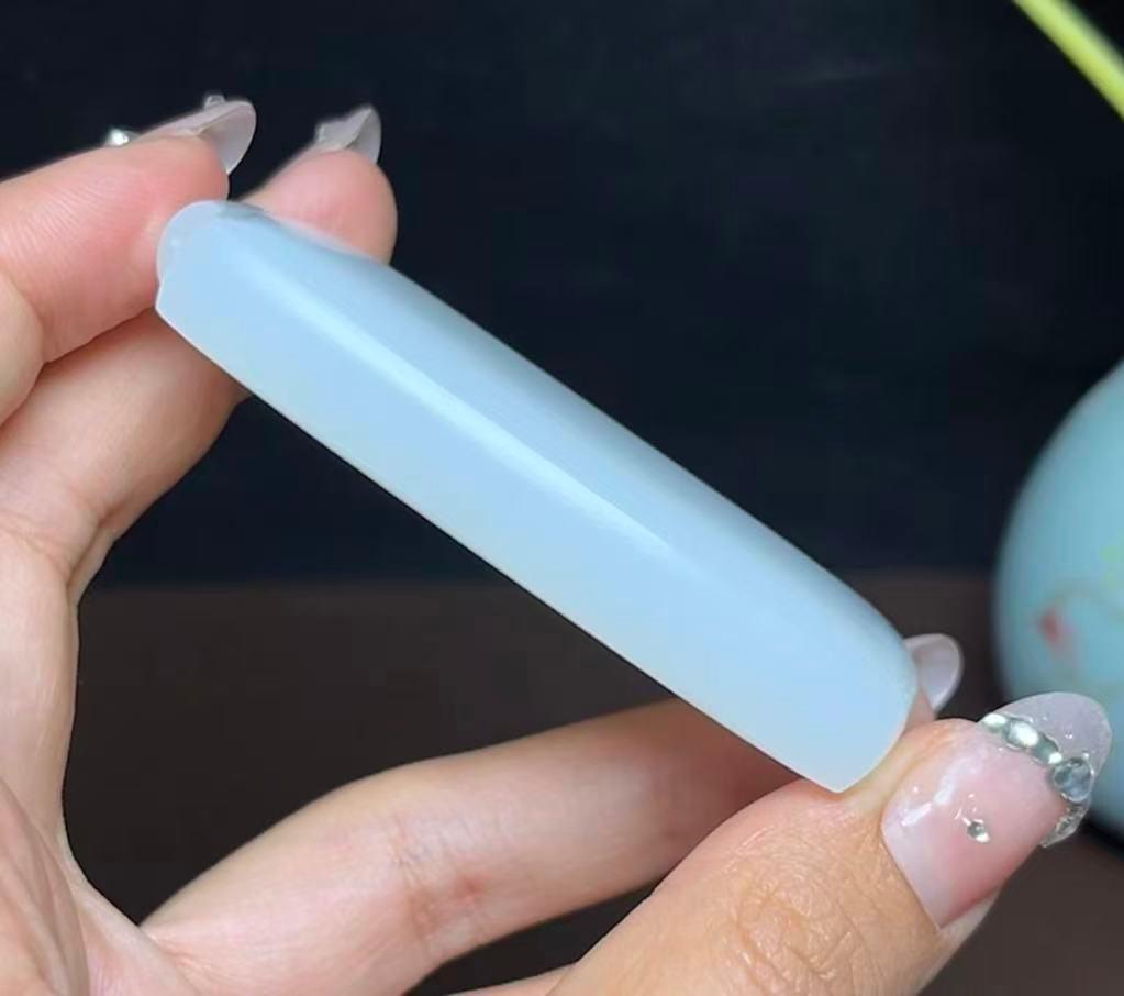 和田羊脂玉平安无事牌（72.2g）