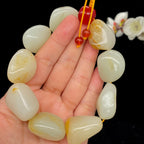 和田玉洒金皮籽料【精品手串】（119.2g）