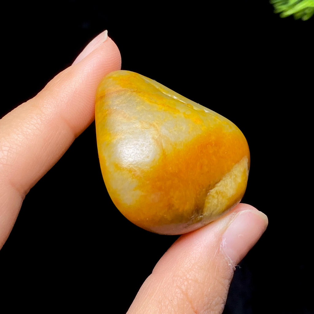 和田玉黄沁皮籽料（34.7g）