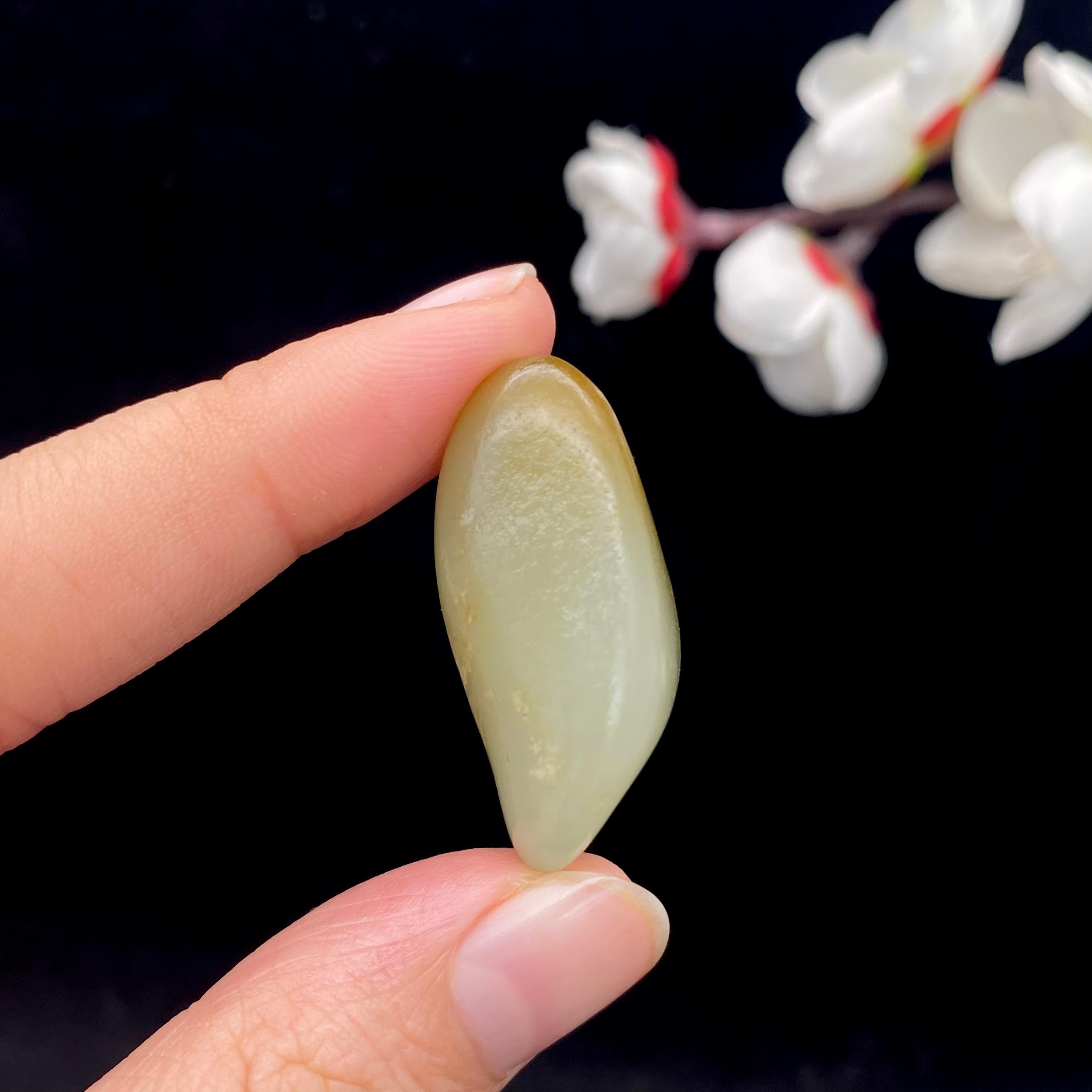 和田玉聚红皮籽料吊坠籽（13g）