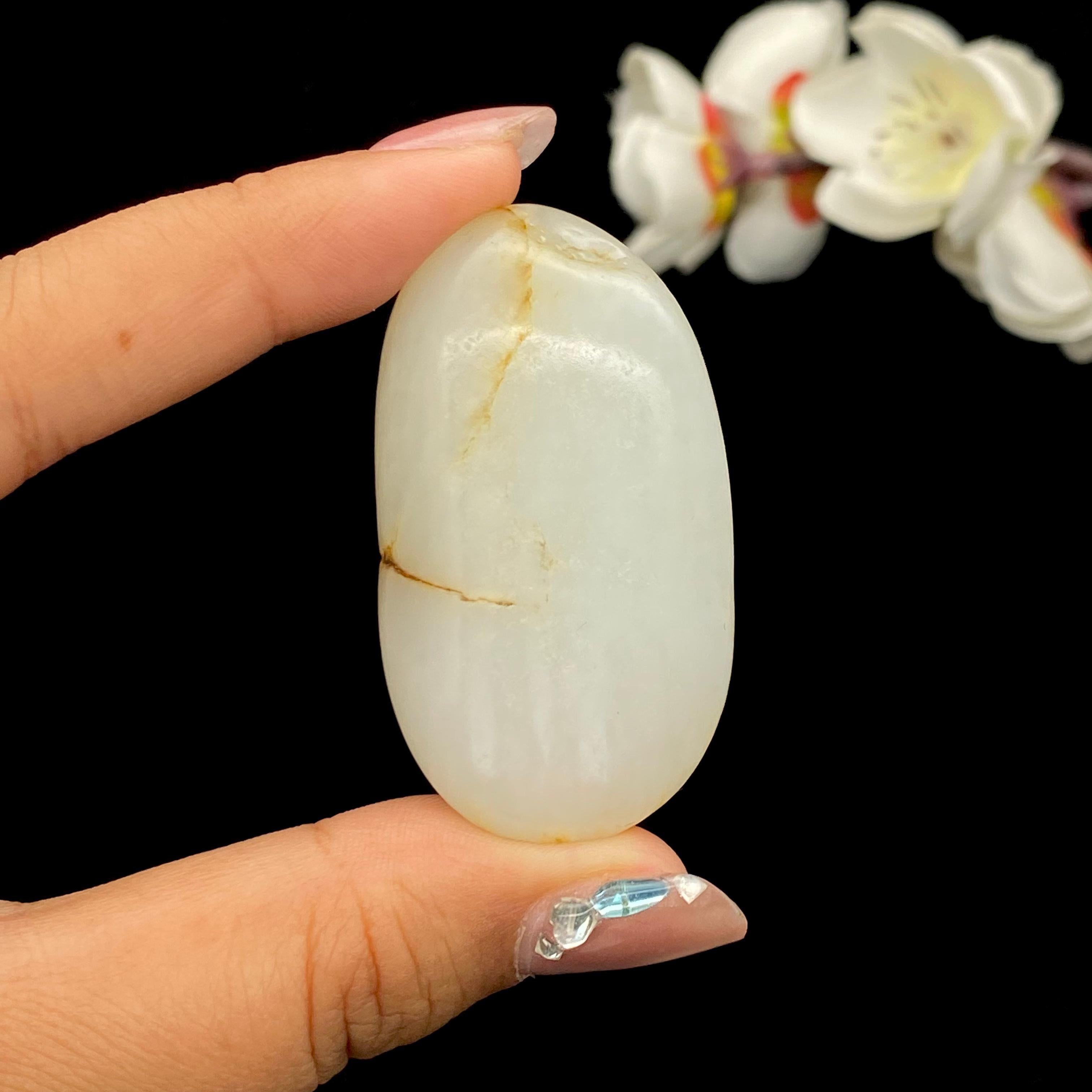 和田玉黄皮籽料挂件（38.6g）