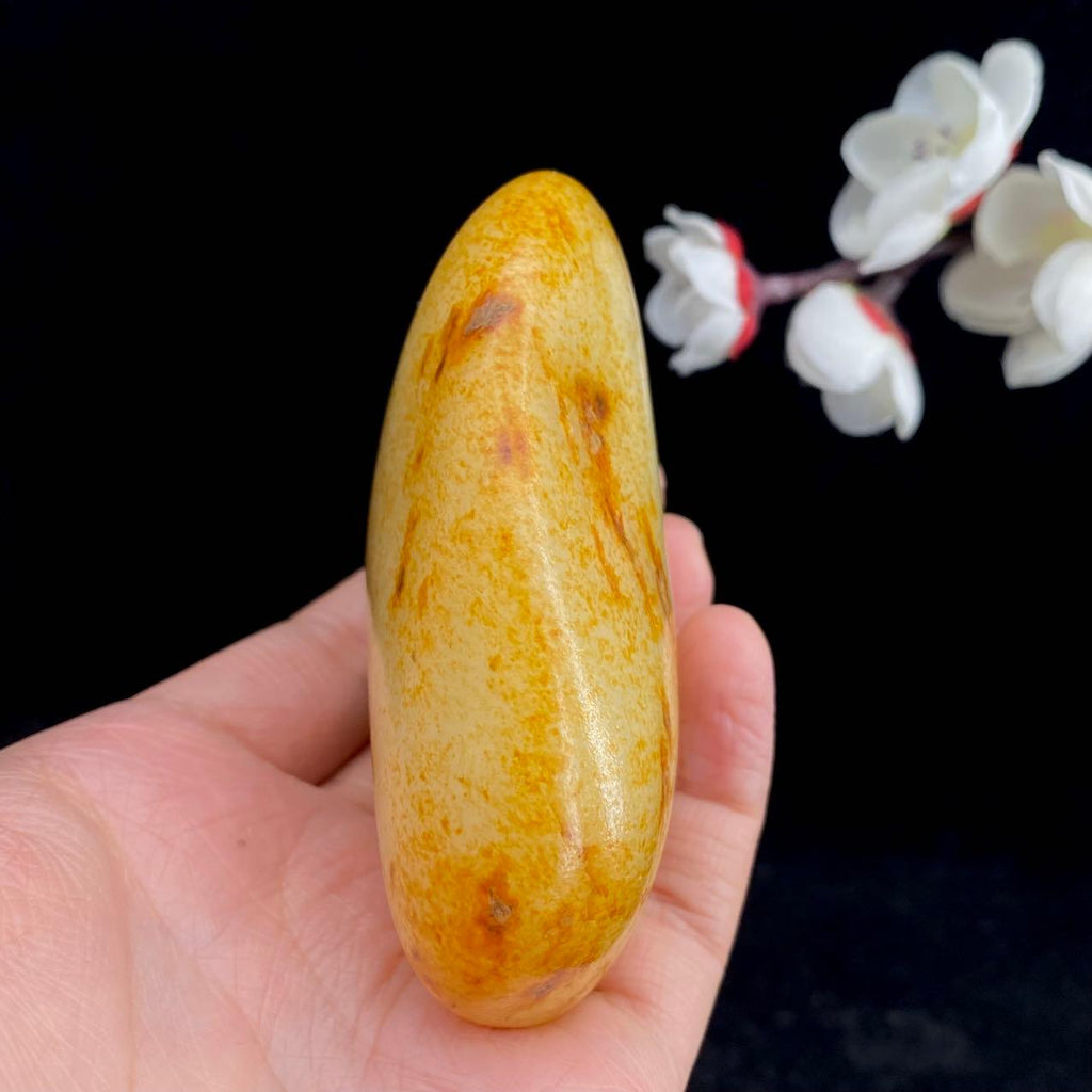 和田玉洒金皮籽料原石（261.3g）