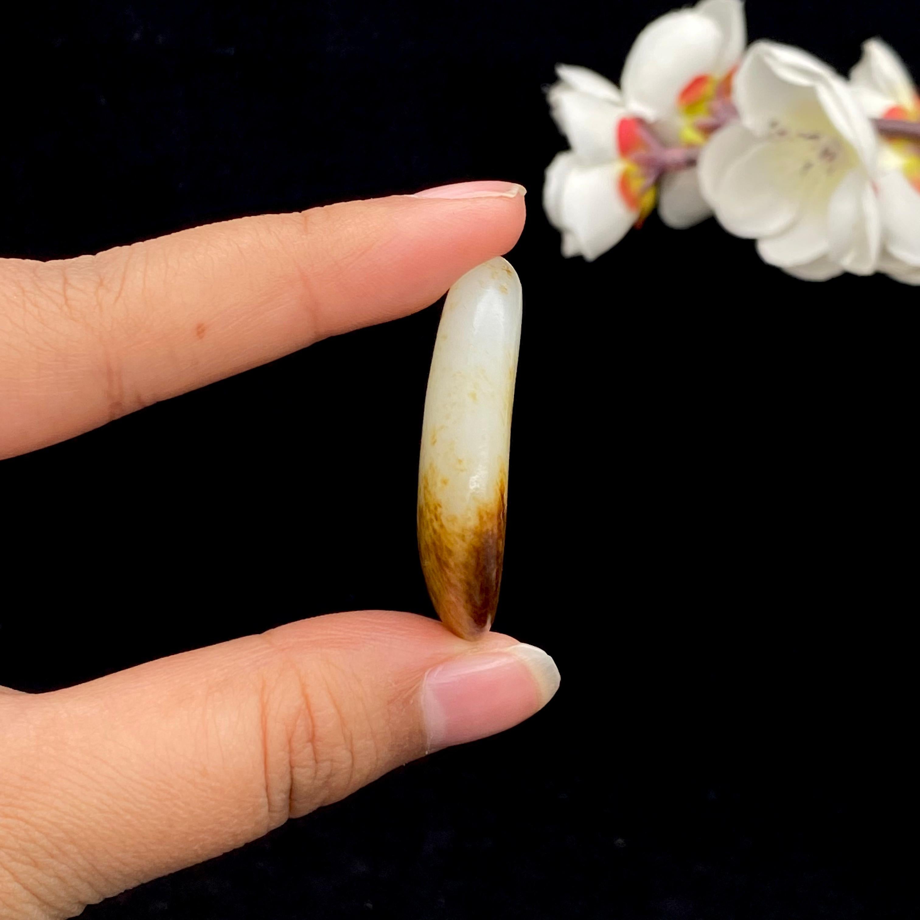 和田玉洒金皮籽料挂件（24.2g）