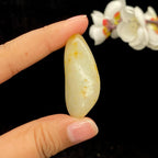 和田玉洒金皮籽料挂件（23g）