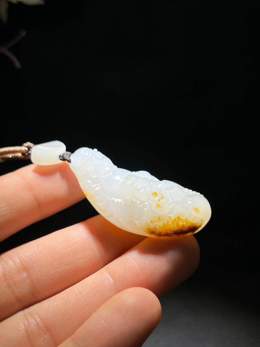 和田玉籽料财富双收（24.1g）