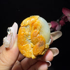 和田玉籽料挂件喜上眉梢（38.8g）