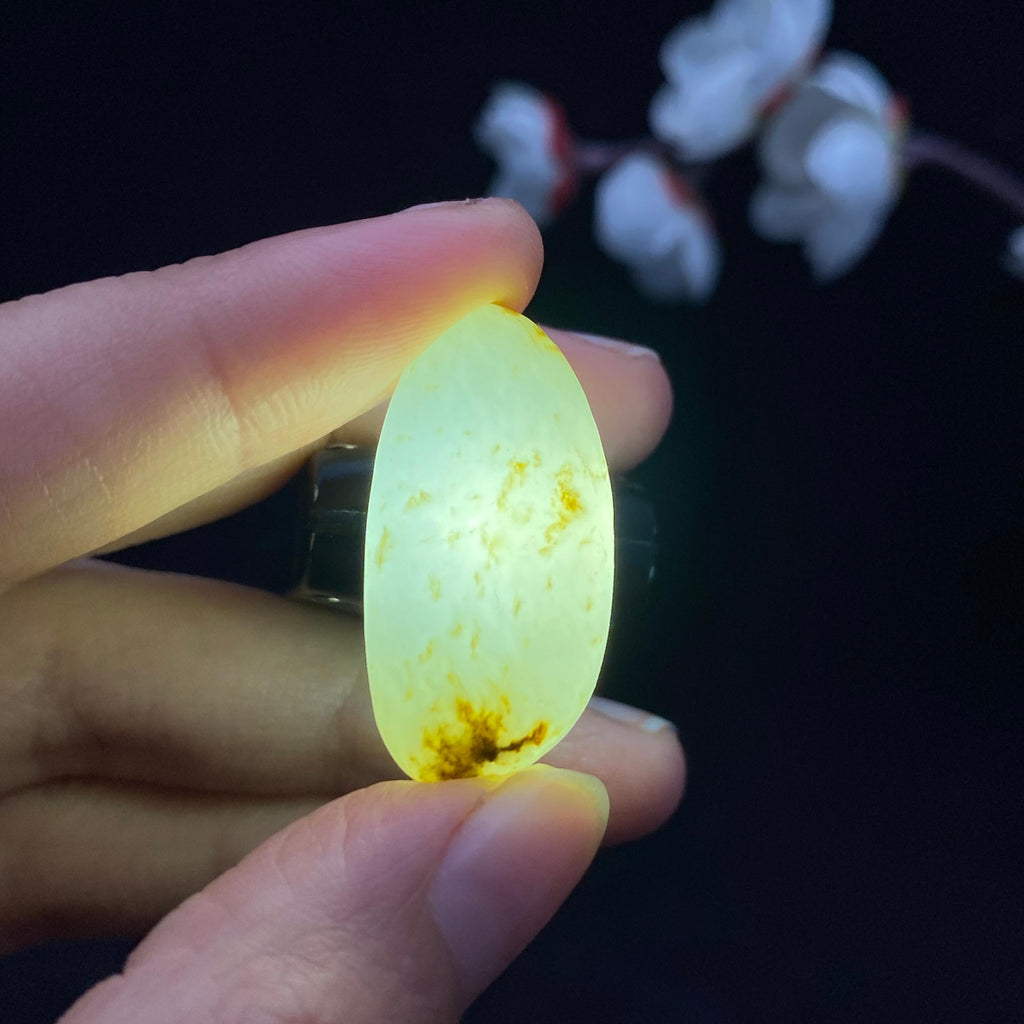 和田玉秋梨皮籽料吊坠籽（8.7g）