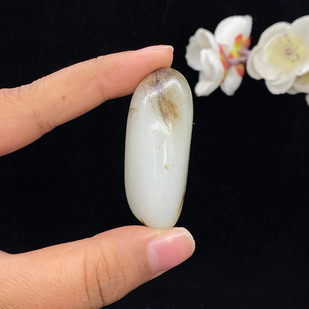 和田玉秋梨皮籽料男士挂件（62.8g）