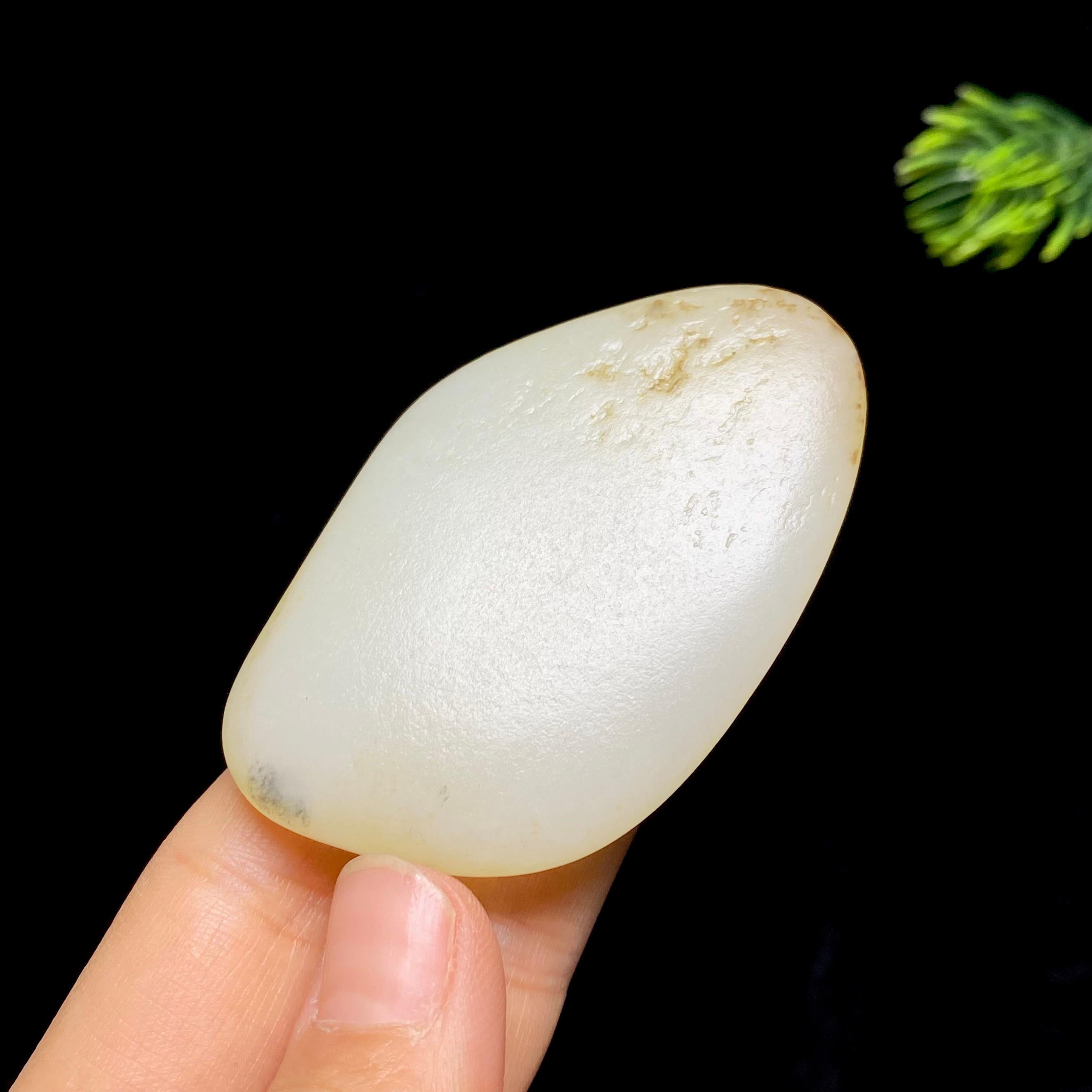 和田玉白玉籽料（51.9g）
