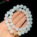 和田精品白玉圆珠项链（105.7g）