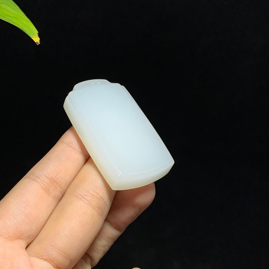 和田山料白玉无事牌挂件（40.0g）