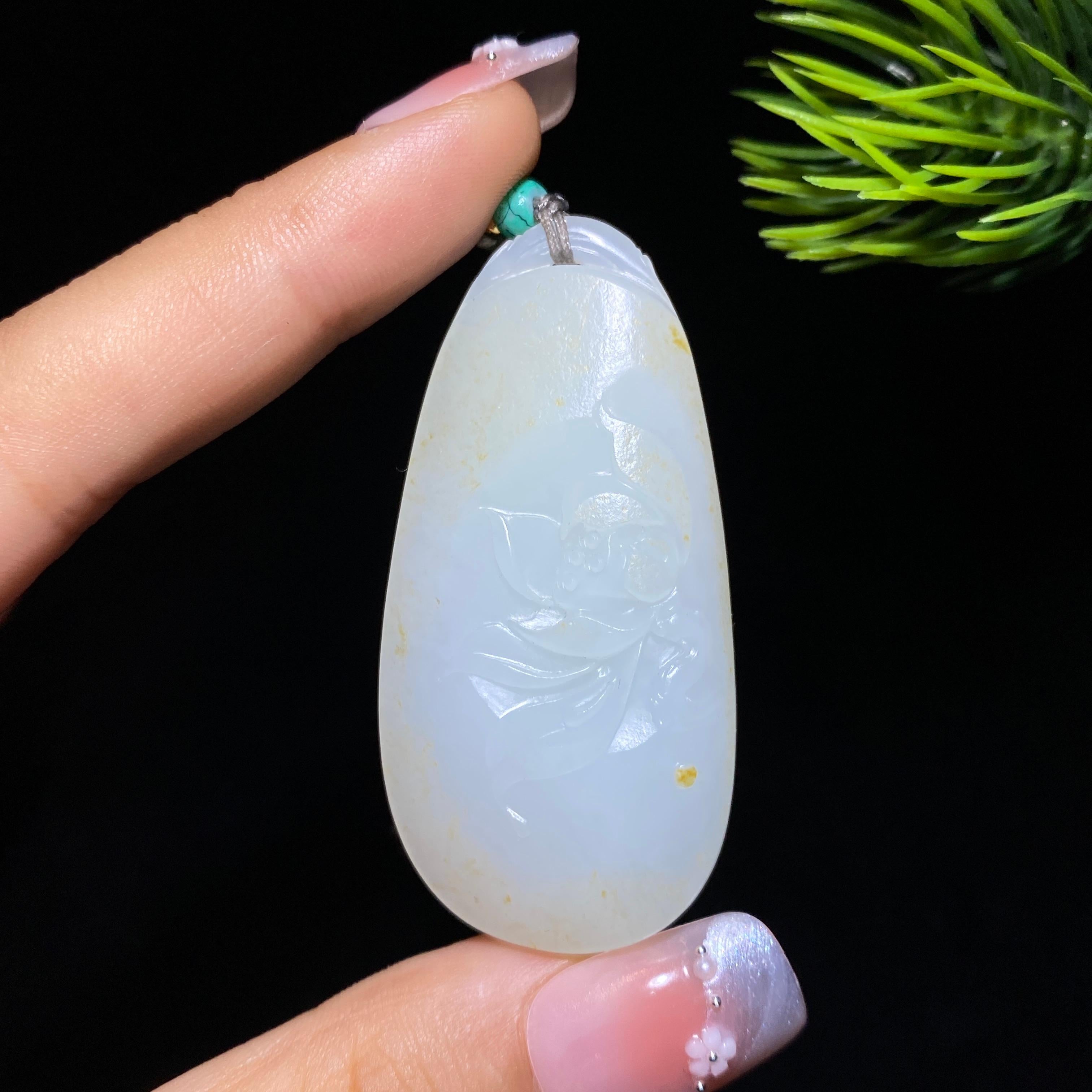 和田玉籽料花开富贵（18.2g）