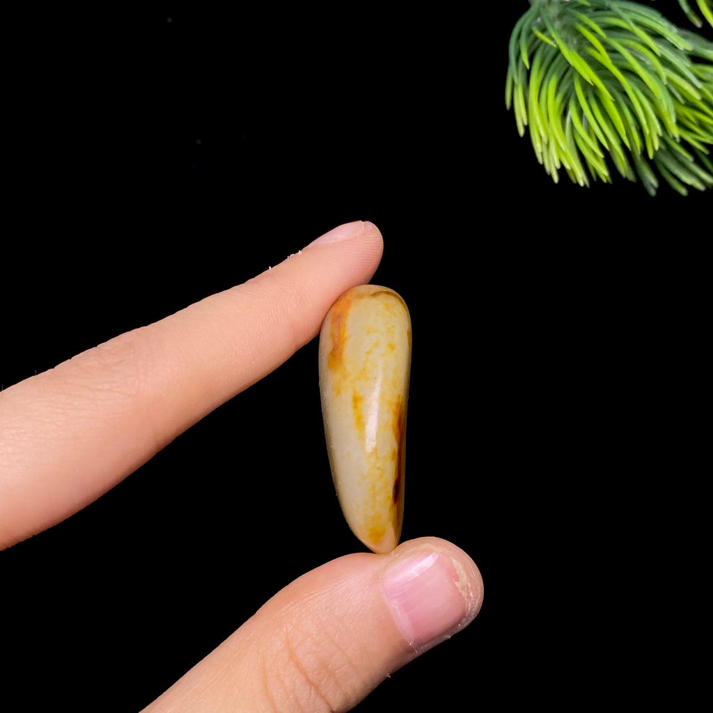 和田玉洒金皮白肉籽料（19.6g）