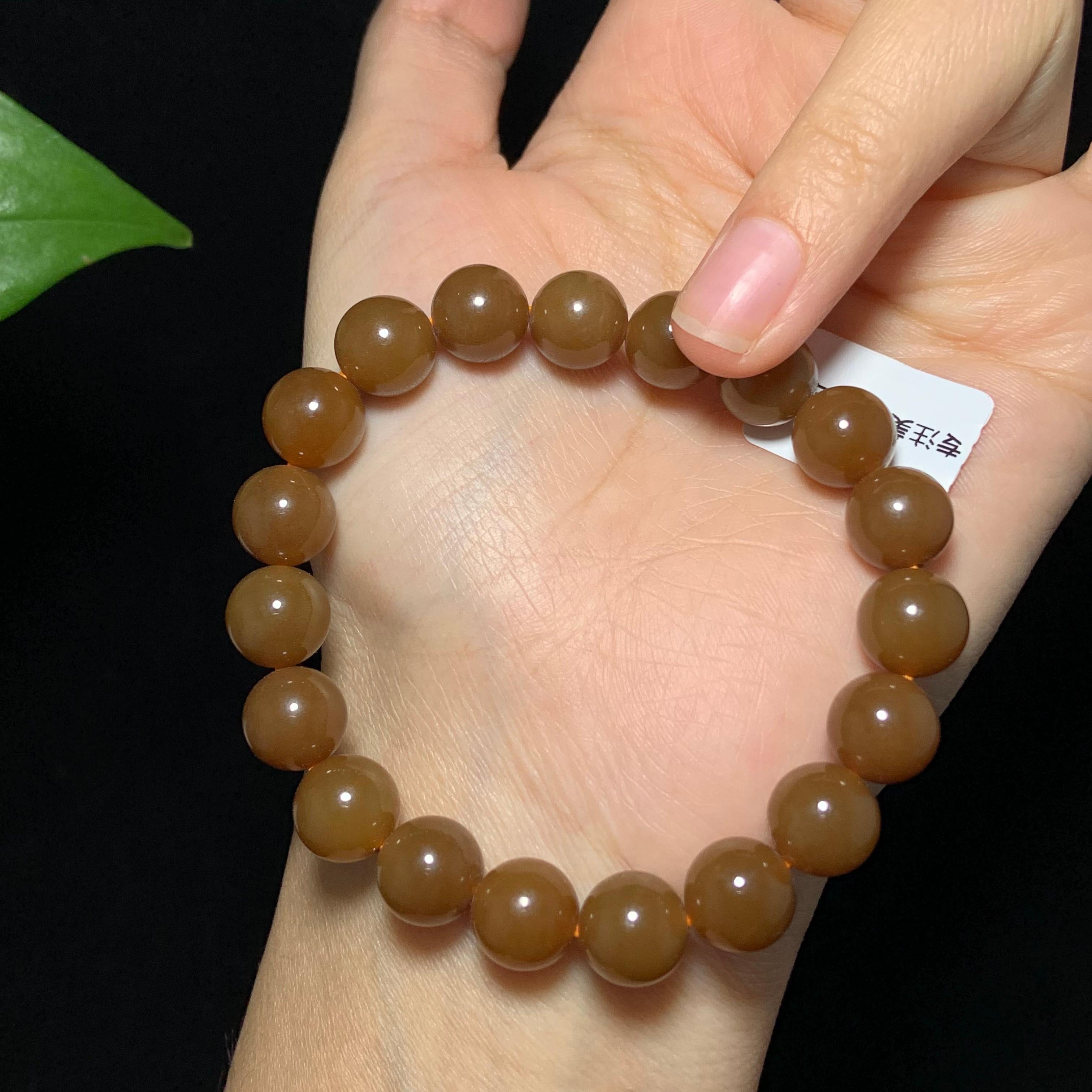 收藏级新疆且末全糖手串（28.7g）