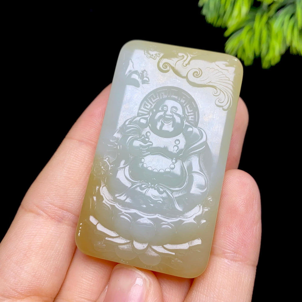 和田玉糖白佛公（40.1g）