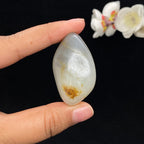 和田玉黄皮青花籽料大挂件（52.8g）