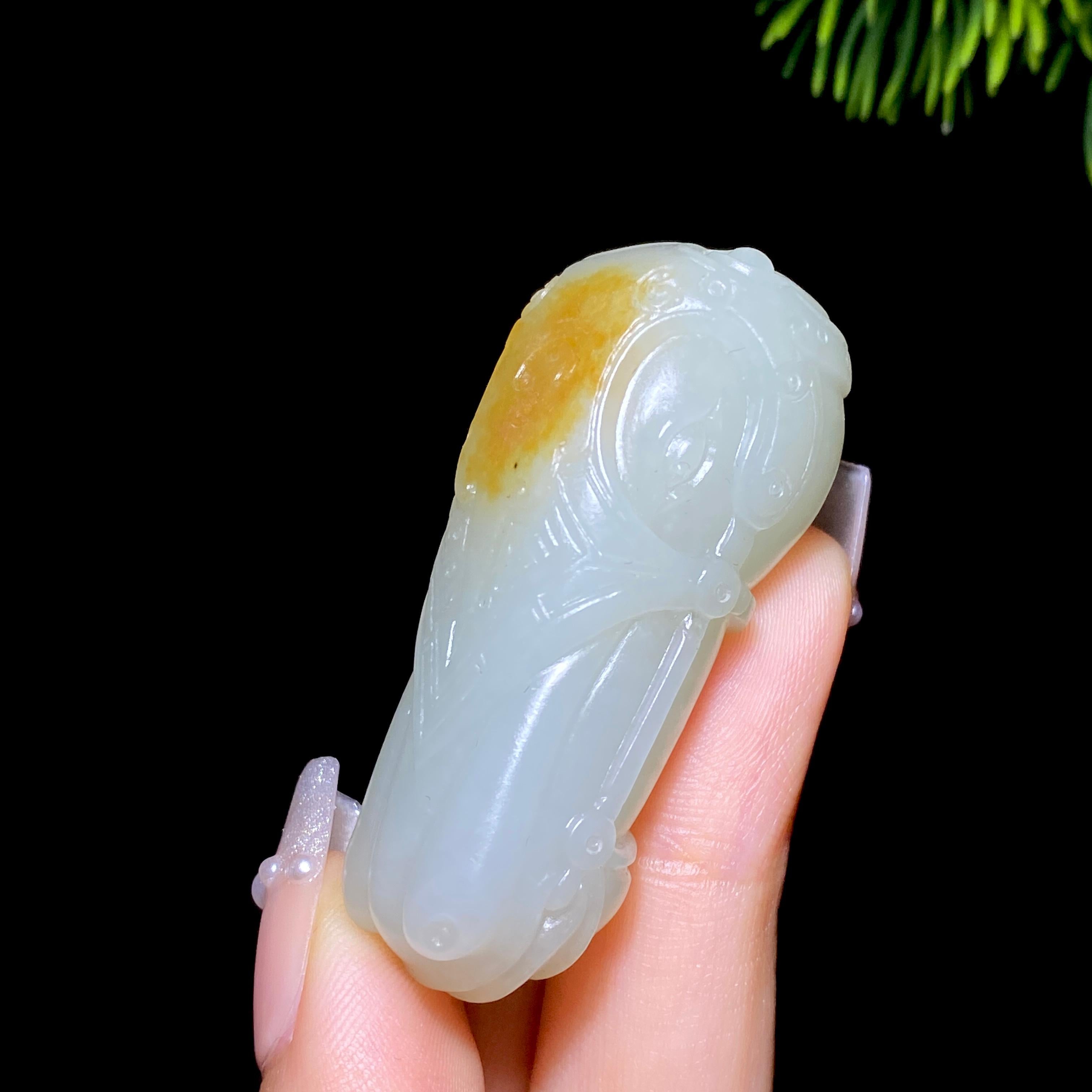 和田玉籽料马头（33.9g）