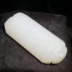 和田玉羊脂白玉无事牌（81.1g）