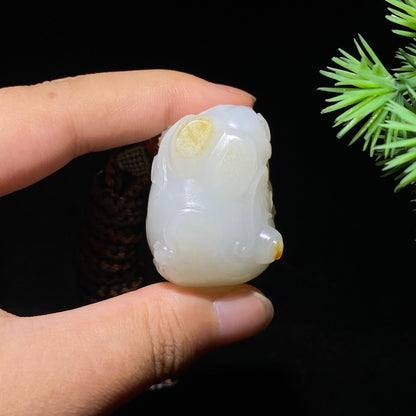 和田玉籽料太平有象（55.0g）