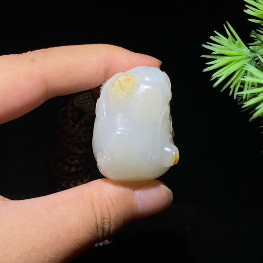 和田玉籽料太平有象（55.0g）