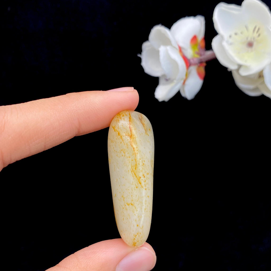 和田玉洒金皮籽料原石（37g）