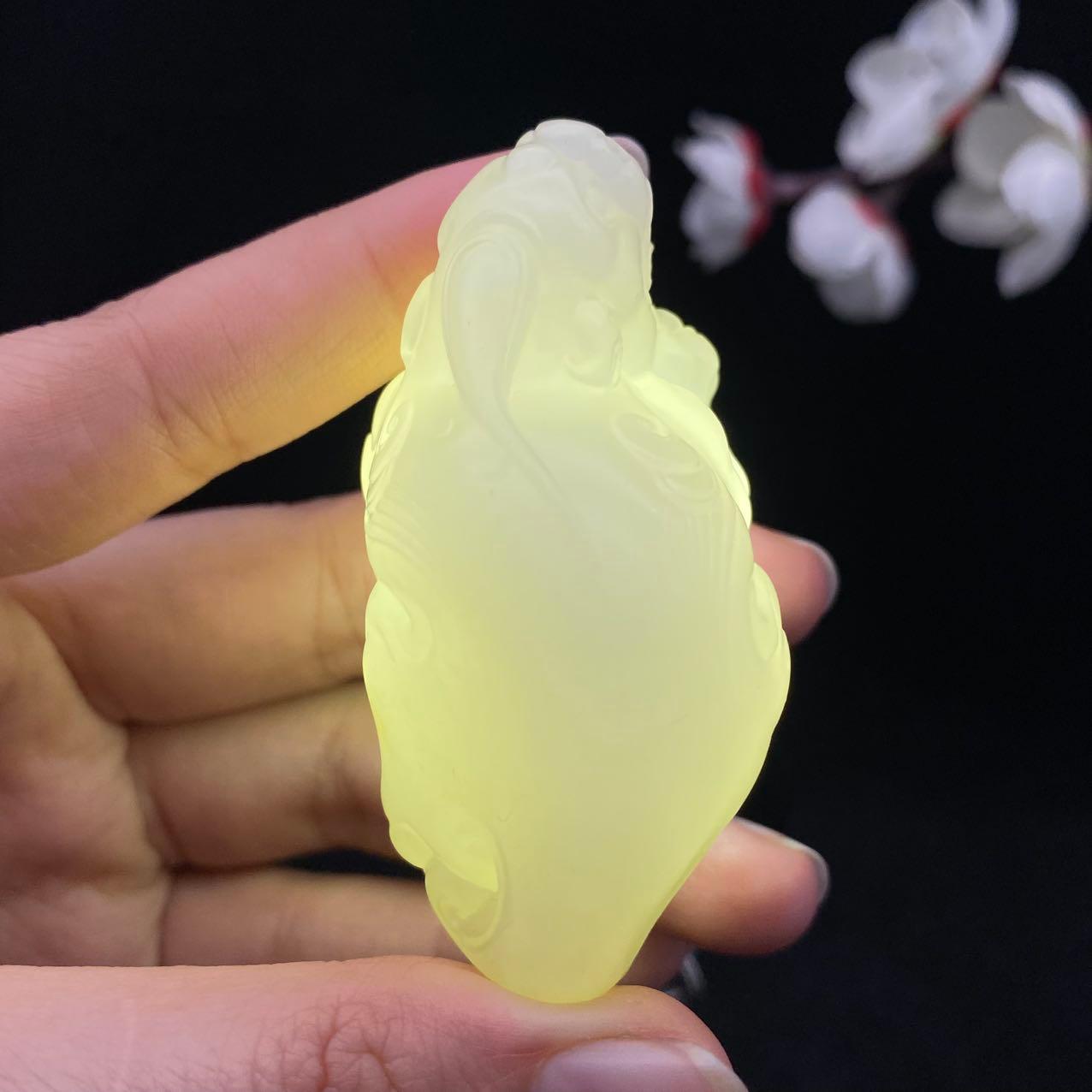 和田玉籽料貔貅【招财进宝】手把件（80.4g）