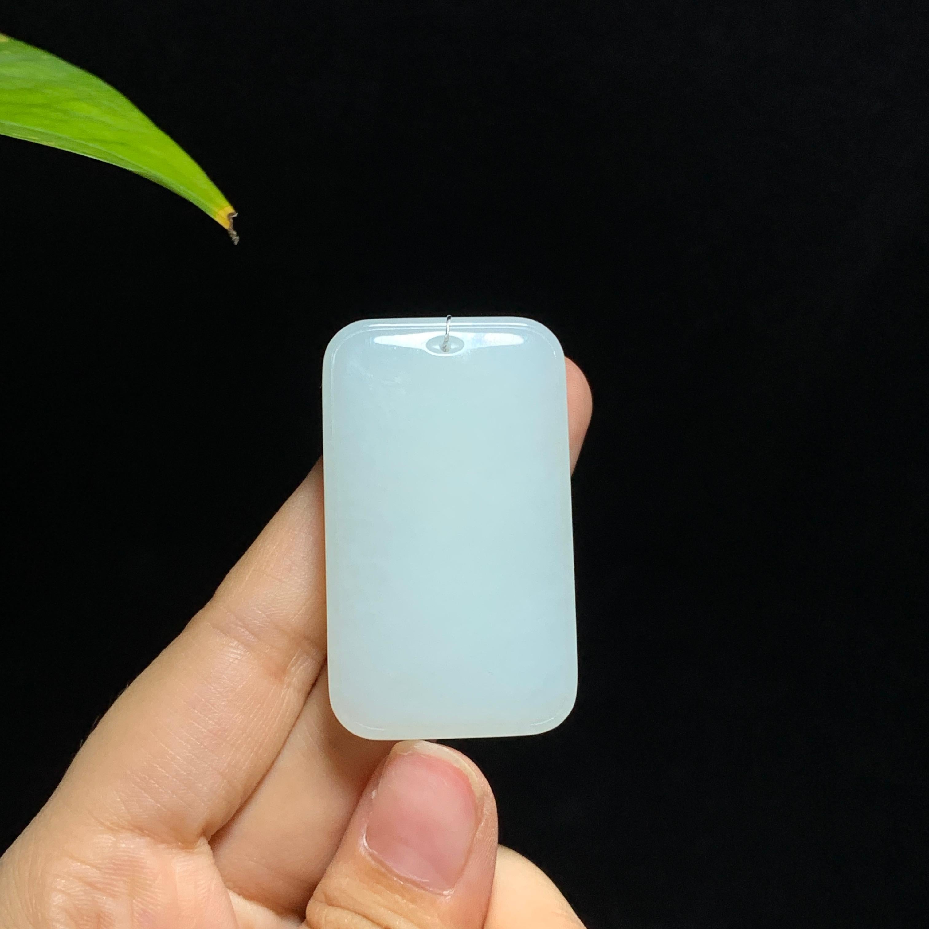 和田山料白玉无事牌（33.9g）