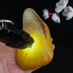 和田玉洒红皮籽料原石（309.6g）