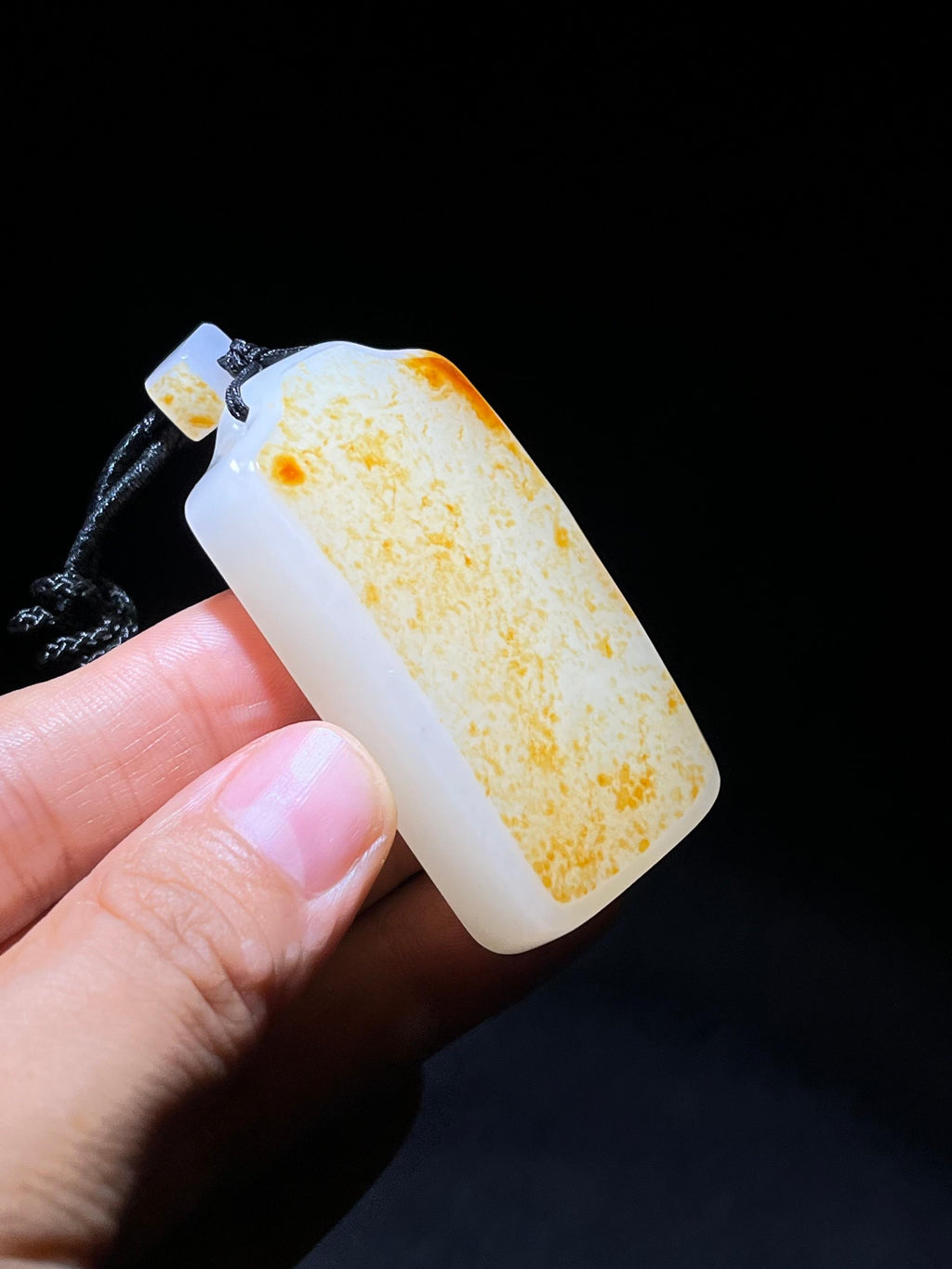 和田籽料无事牌（66.0g）