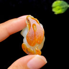 和田玉籽料兔子挂件（17.5g）