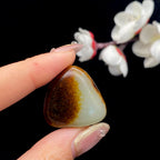 和田玉聚红皮籽料吊坠籽（13.8g）