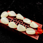 和田玉黄皮【精品手串】（46g）