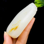 和田玉籽料无事牌（84.8g）