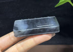和田玉意境青花三味书屋平安牌（74.1g）