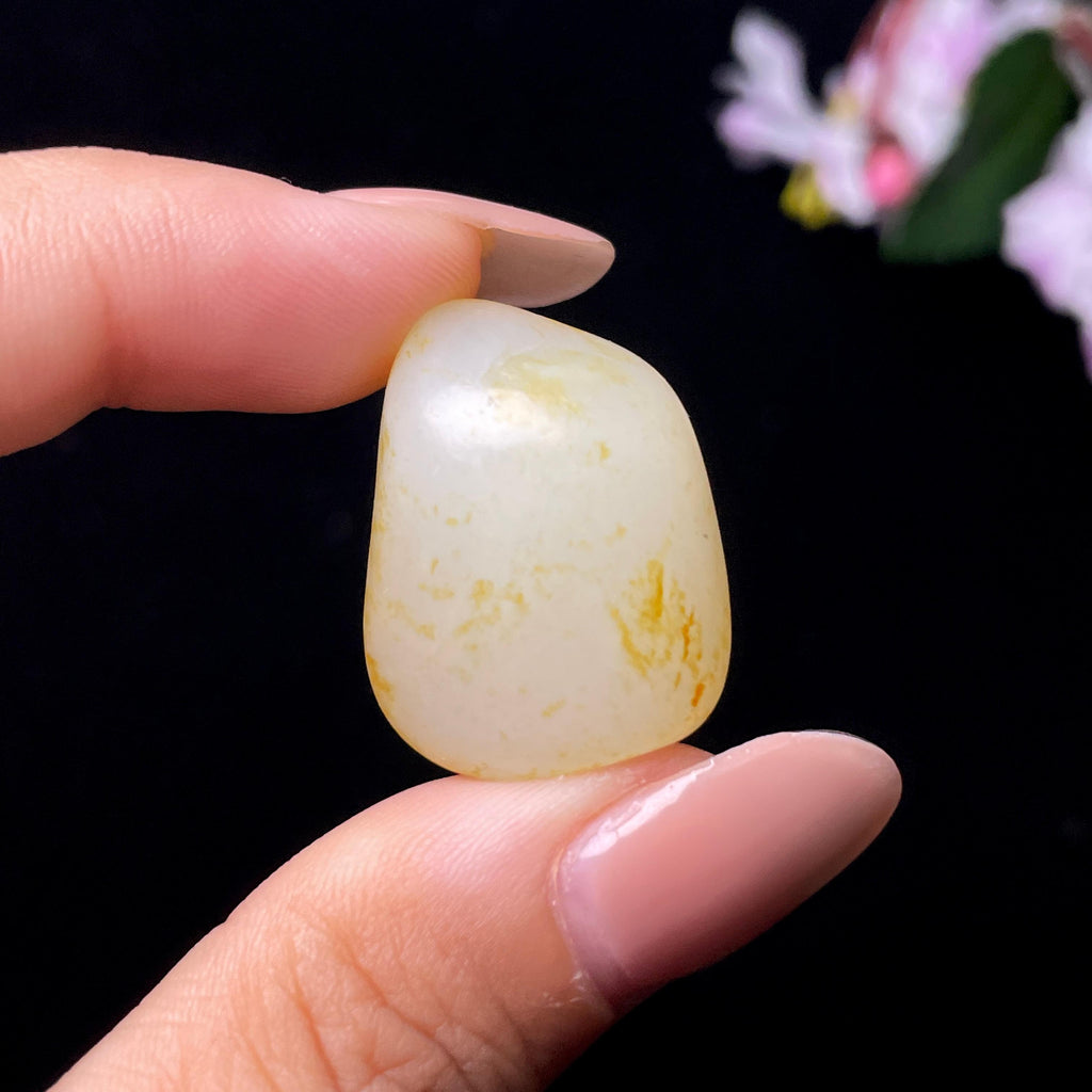 和田玉洒金皮籽料挂件（9.26g）