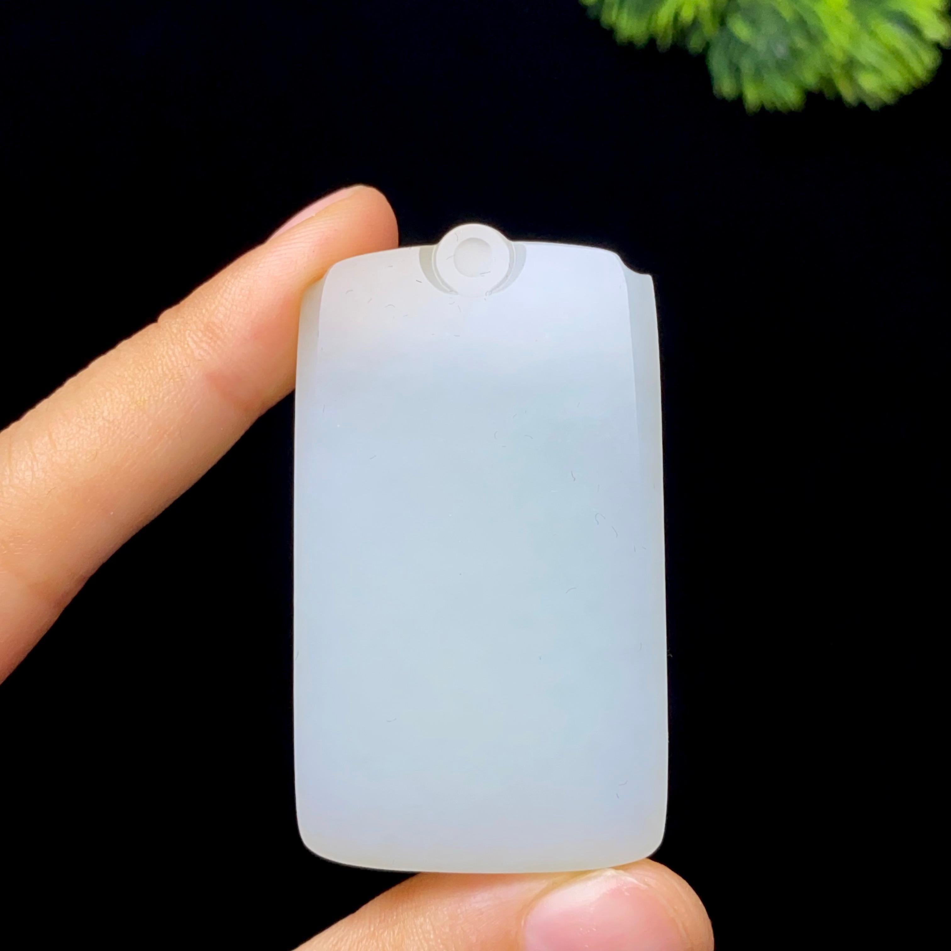 和田玉糖白观音（38.2g）